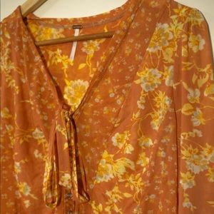 Free People mesh blouse